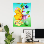 Paasbedekking Poster (Thuiskantoor)