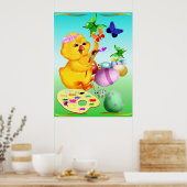 Paasbedekking Poster (Keuken)