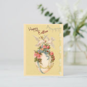 paasbegroeting feestdagenkaart (Staand voorkant)