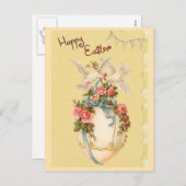 paasbegroeting feestdagenkaart (Voorkant / Achterkant)