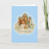 paasbegroetingen Angel Feestdagen Kaart (Voorkant)