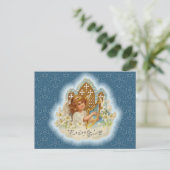  paasbegroetingen Angel Feestdagenkaart (Staand voorkant)