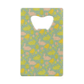 Paasbehangpapier Creditkaart Flessenopener (Achterkant)