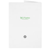 Paasbewaarder de Lamb III-feestkaart (Achterkant)