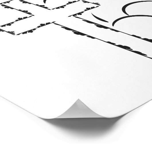 Paasbijbelverse Poster (Hoek)