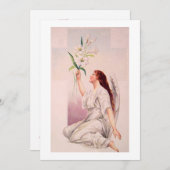 Paasbijles 1 John 2:25 Bijbelversie Feestdagenkaart (Voorkant / Achterkant)