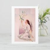 Paasbijles 1 John 2:25 Bijbelversie Feestdagenkaart (Staand voorkant)