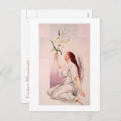 Paasbijles 1 John 2:25 Bijbelversie Feestdagenkaart (Voorkant / Achterkant)