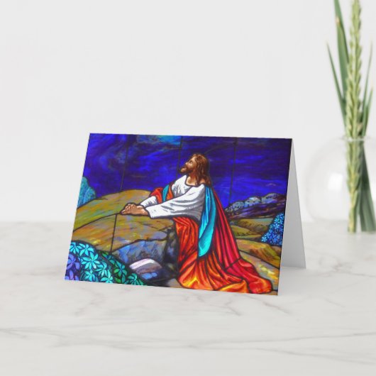 Paasblank in Jezus Kaart (Voorkant)