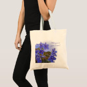 Paasblauw Afrikaans geweld Tote Bag (Voorkant (product))