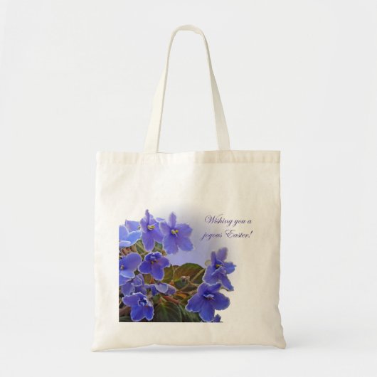 Paasblauw Afrikaans geweld Tote Bag (Voorkant)