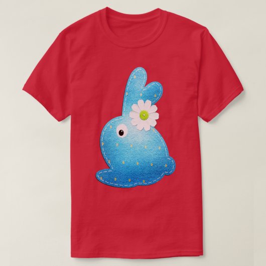 Paasblauw T-shirt (Design voorkant)