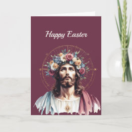 Paasbloem Christus Christelijke illustratie Feestdagen Kaart