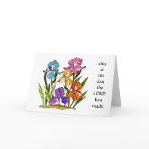 Paasbloem: Kaart van de Schilderbloem met vers uit