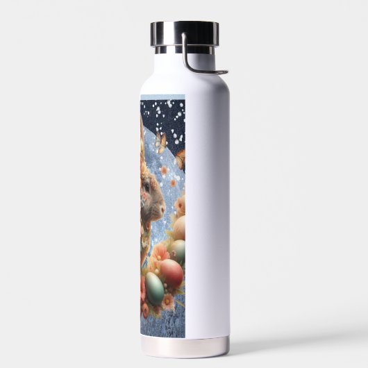 Paasbloem Konijn Pasen Waterfles (Links)