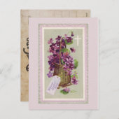  Paasbloemen Briefkaart (Voorkant / Achterkant)