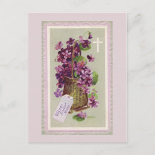  Paasbloemen Briefkaart