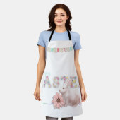 Paasbloemen, Bunting en Bunny Schort (Gedragen)