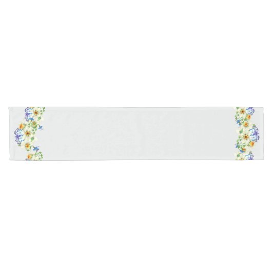 paasbloemen korte tafelloper (Horizontaal)