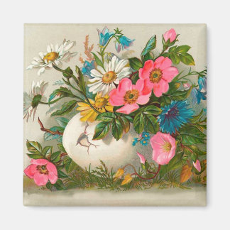 Paasbloemen - kunst magneet