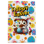 Paasbloemen Medium Cadeauzakje (Voorkant)