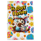 Paasbloemen Medium Cadeauzakje (Achterkant)