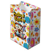 Paasbloemen Medium Cadeauzakje (Achterkant Gekanteld)