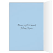 Paasbloemen op lichtblauw (Binnen (Links))