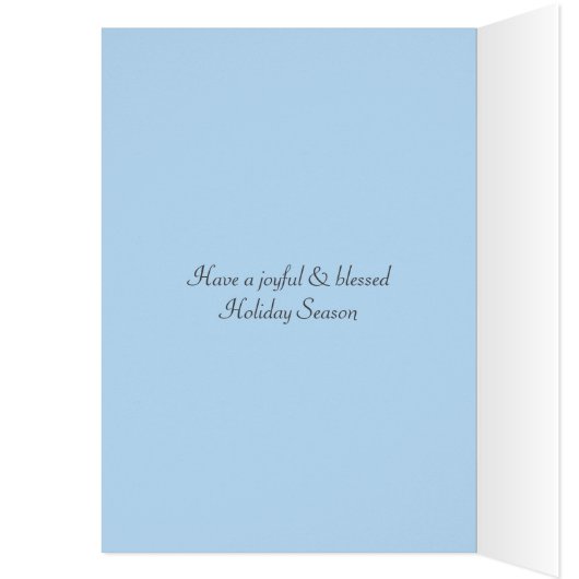 Paasbloemen op lichtblauw (Binnen (Links))