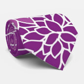 paasbloemen. paarse, lila, donkerpaarse stropdas (Opgerold)