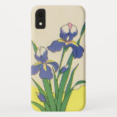 paasbloemen, Paarse tuinbouwbloemen Case-Mate iPhone Case (Achterkant)