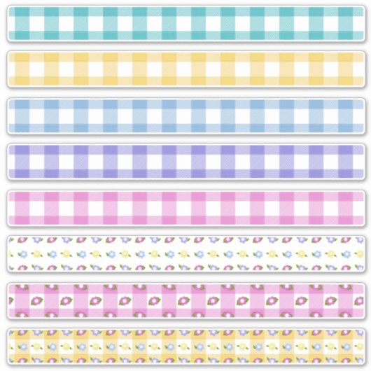 Paasbloemen Sticker (Voorkant)