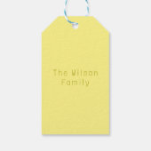 Paasbloemeneieren Decoratieve Planten Jacht Cadeaulabel (Achterkant)