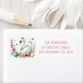 Paasbloemeneieren en -Waterverven - Etiket (Insitu)