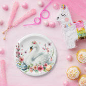 Paasbloemeneieren en -Waterverven - Papieren Bordje (Feest)