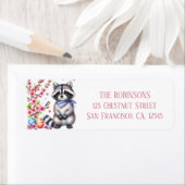 Paasbloemenwasbeereieren en -Waterverven - Etiket (Insitu)