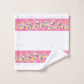 Paasbloemkonijnen Bad Handdoek (Wasdoekje)