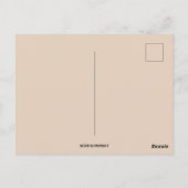 paasbloesems Groet Briefkaart (Achterkant)