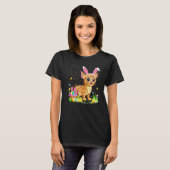 PaasBobcat Bunny Egg Hunting Bobcat Paasen T-shirt (Voorkant volledig)