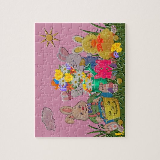 Paasboeddies Legpuzzel (Verticaal)