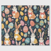 Paasboho bunny Collectie Cadeaupapier (Vlak)