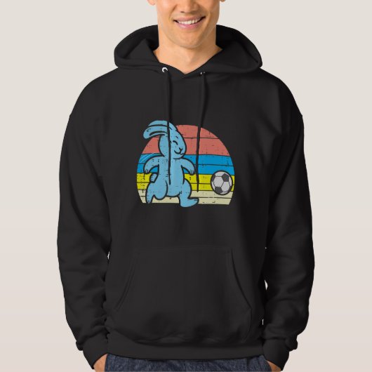 Paasbondskanselier die Football speelt Hoodie (Voorkant)