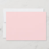 Paasbondskonijn en Baby shower van kippen Kaart (Achterkant)