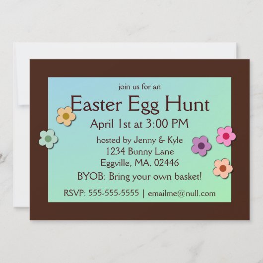 Paasboom en de Uitnodiging van de Bloemen (Voorkant)