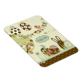 Paasboom en een waslijn met letters magneet (Rechterzijde)