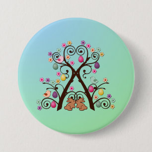 Paasboom Ronde Button 7,6 Cm