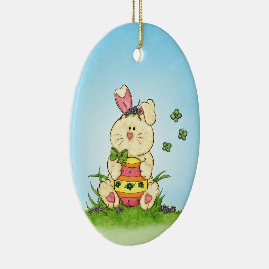 Paasboomversiering Keramisch Ornament (Rechts)