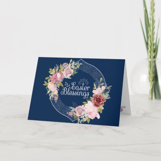 Paasbrande Heer zonder Bijbelse Feestdagen Kaart (Voorkant)