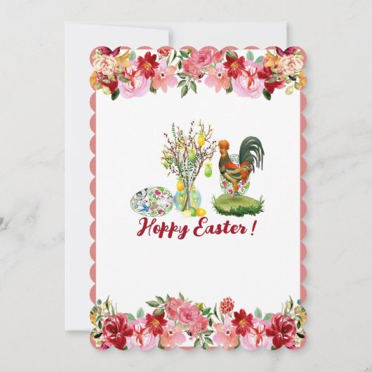 Paasbraweebroed en houtskuis kaart (Achterkant)