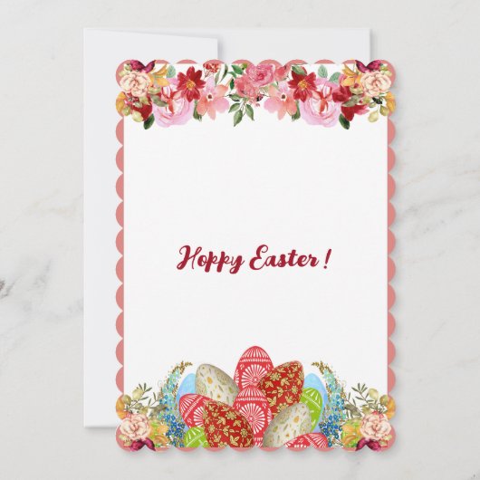 Paasbraweebroederij en damesgriep kaart (Achterkant)